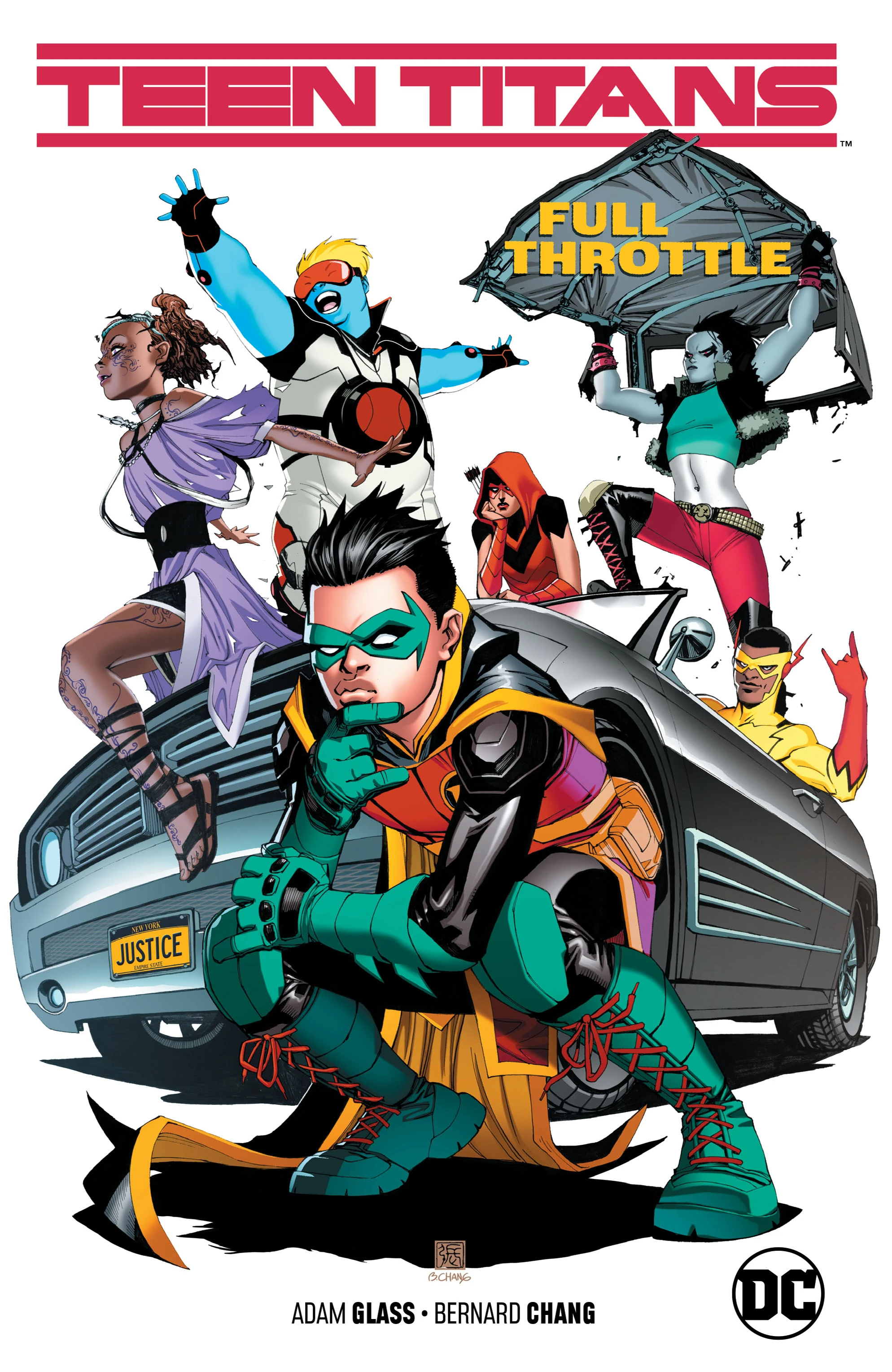 Teen Titans Vol. 1: Full Throttle (DC, 2019) cover